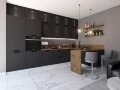Кухня Монс графит 