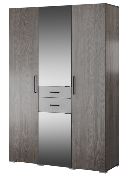 Шкаф трехстворчатый Теана, анкор темный 