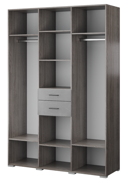 Шкаф трехстворчатый Теана, анкор темный 