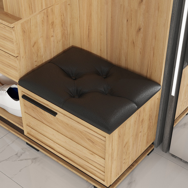 Модульная прихожая Модена 2, гикори  