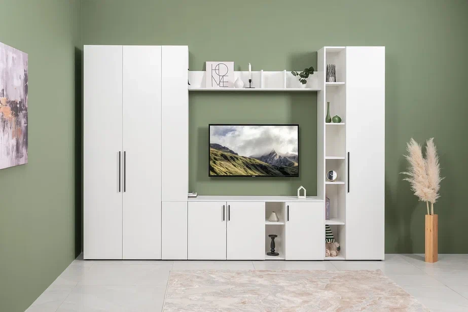 Тумба ТВ 16.55 Эйр, Белый 