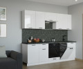 Кухонный гарнитур Белый глянец, 2450 мм (арт. 19)  