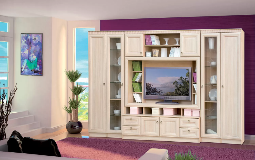 Шкаф многоцелевой Инна 603, Денвер светлый 