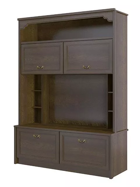 Шкаф многоцелевой с нишей для ТВ Флоренция, Дуб Оксфорд 