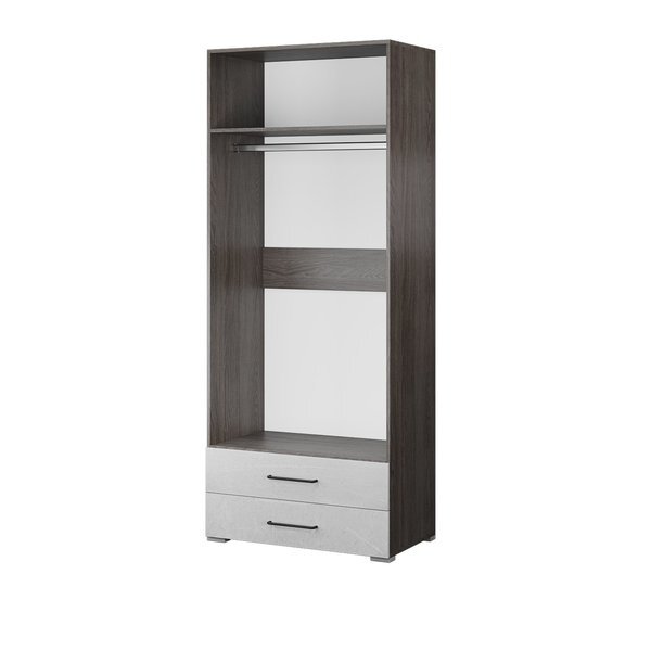 Шкаф двухстворчатый Теана, анкор темный 