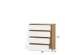 Комод 4 ящика Некст-1 