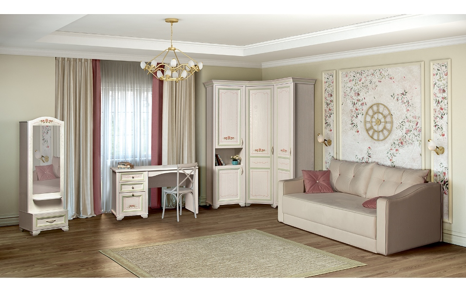 Шкаф пенал Флора 902 