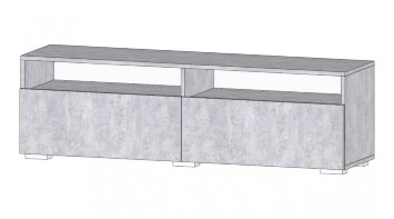 Тумба ТВ-01 Даллас, Цемент светлый