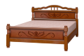 Кровать из массива Карина-5, орех 