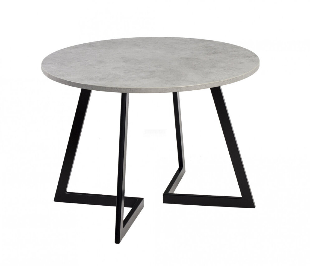 Стол круглый Гермес 940 опора черная 