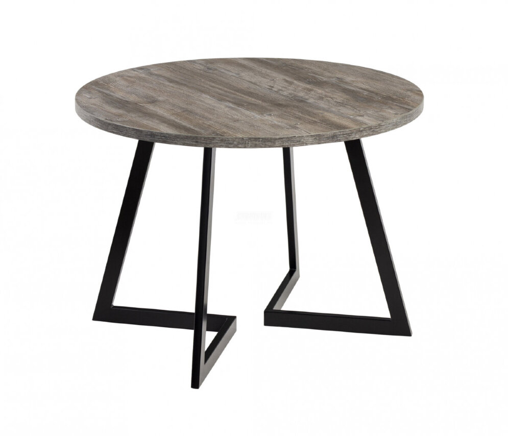 Стол круглый Гермес 940 опора черная 