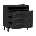 Комод 3 ящика Айрис, Антрацит 