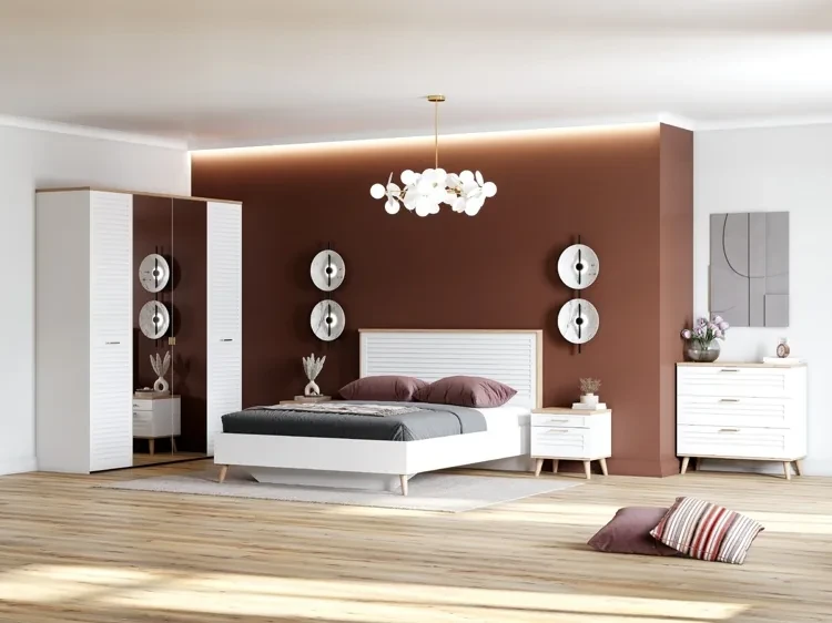 Комод 3 ящика Гавана, Белый 