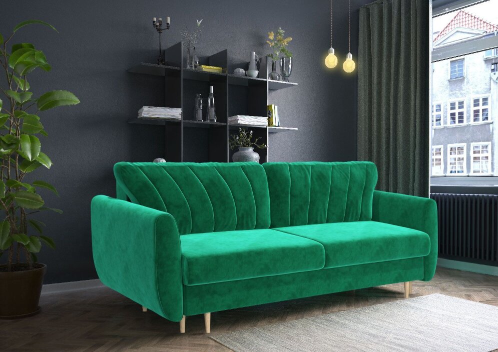 Диван на независимом пружинном блоке Тефи 