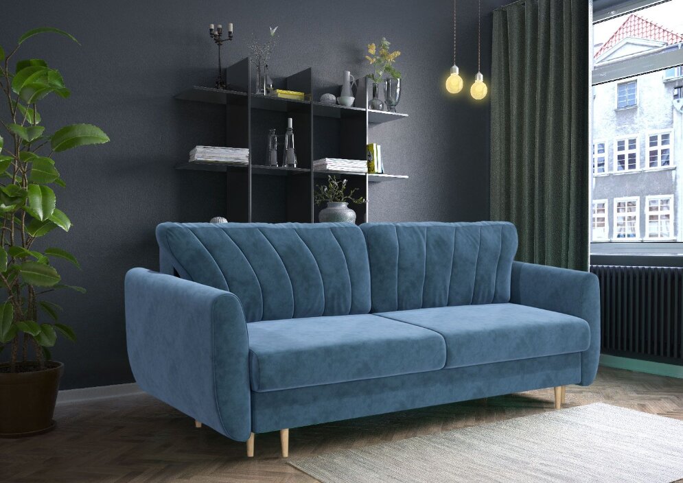 Диван на независимом пружинном блоке Тефи 