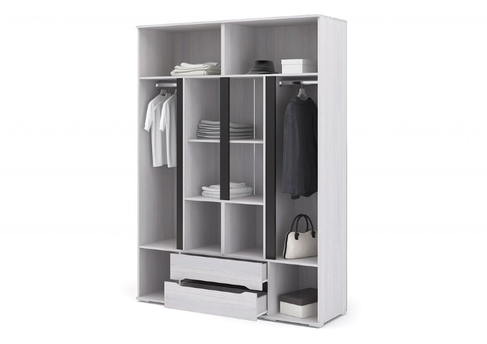 Шкаф четырехстворчатый с ящиками Валенсия 