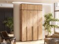 Шкаф четырехдверный с антресолью Норд, Дуб крафт  