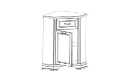 Тумба 1D1SU MONAKO