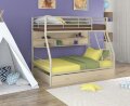 Кровать двухъярусная Гранада-2ПЯ (с полкой и ящиком) 
