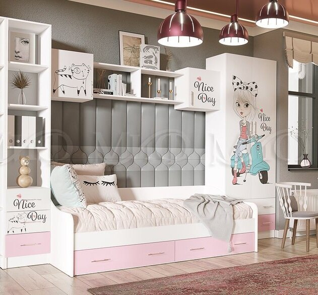 Шкаф угловой Вега FASHION 1 ЛДСП  