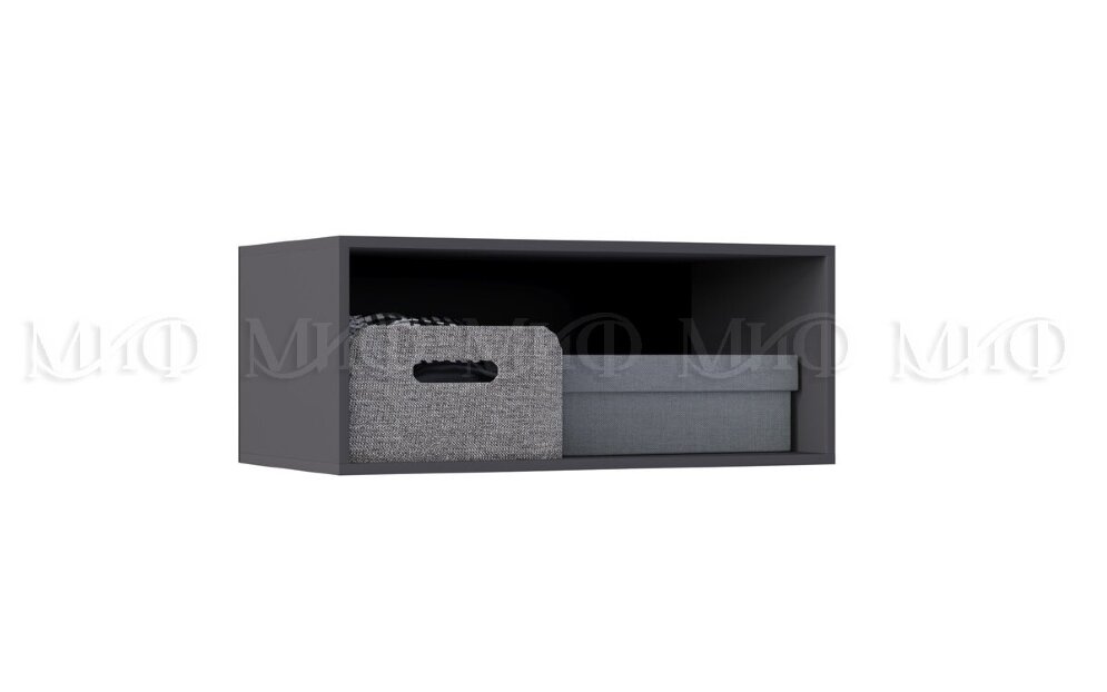 Тумба навесная №1 глубокая Оливия, мрамор глянец 