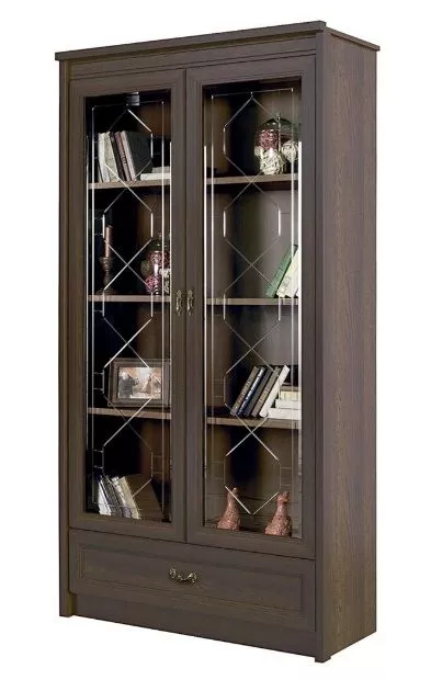 Шкаф для книг Флоренция, Дуб Оксфорд 