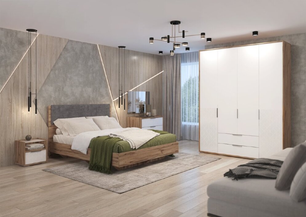 Шкаф четырехдверный Николь (мод.8) 