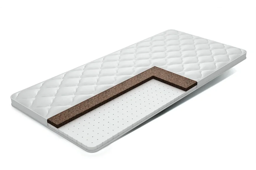 Наматрасник Кокос 2см + ортопедическая пена 2см 