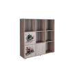 Стеллаж ДМ 9 (без фасадов) Форсаж 