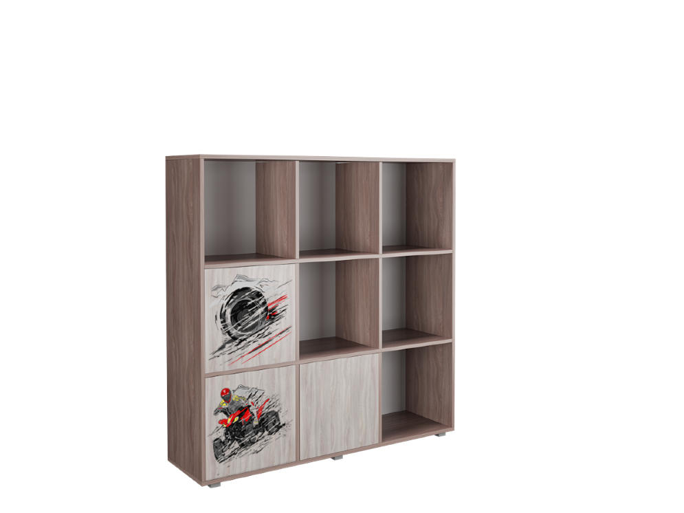 Стеллаж ДМ 9 (без фасадов) Форсаж 