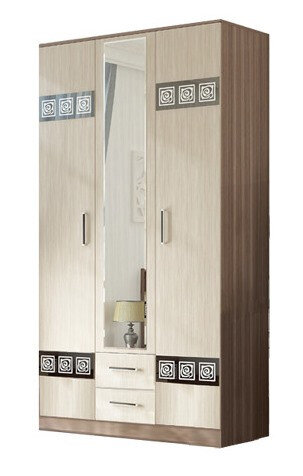 Шкаф 3-х створчатый Коста-Рика, ясень шимо 