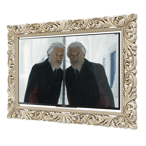 Рама под ТВ Шейх, Слоновая кость 