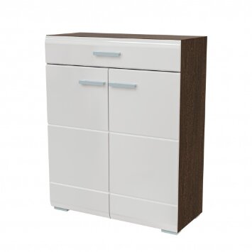 Модульная прихожая Вегас, венге/белый глянец