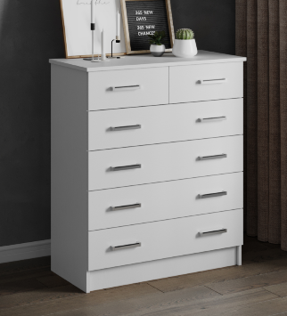 Комод Катрин-5, Белый