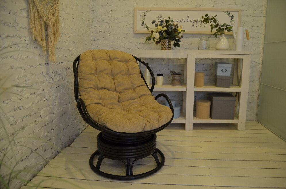 Кресло вращающееся 23/03В Папасан Челси 