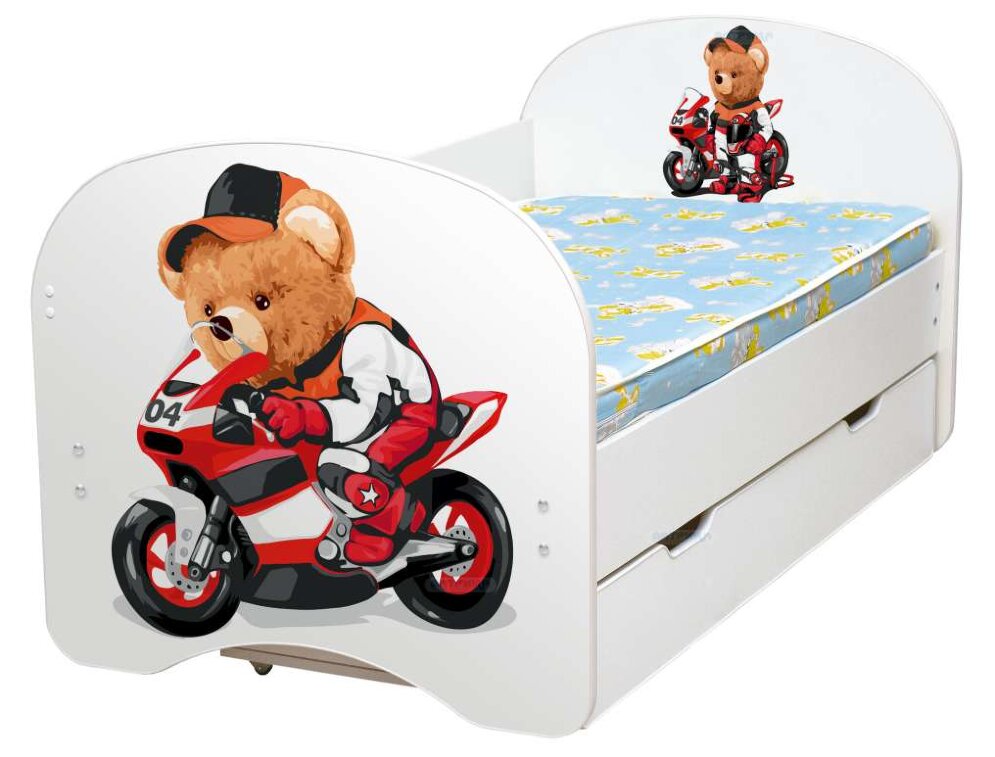 Детская кровать Уличный гонщик 