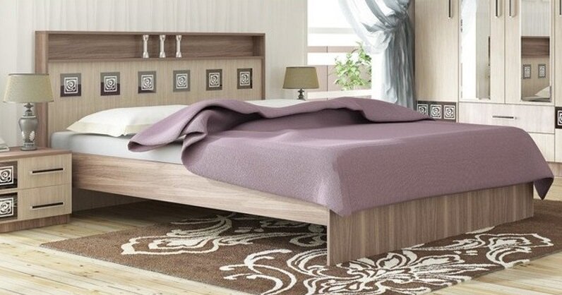 Кровать Коста-Рика, ясень шимо 