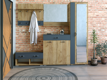 Модульная прихожая Бостон 3