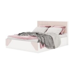 Кровать Палермо, Белый/Беж матовый 