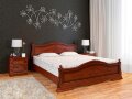 Кровать из массива Карина-1, орех 