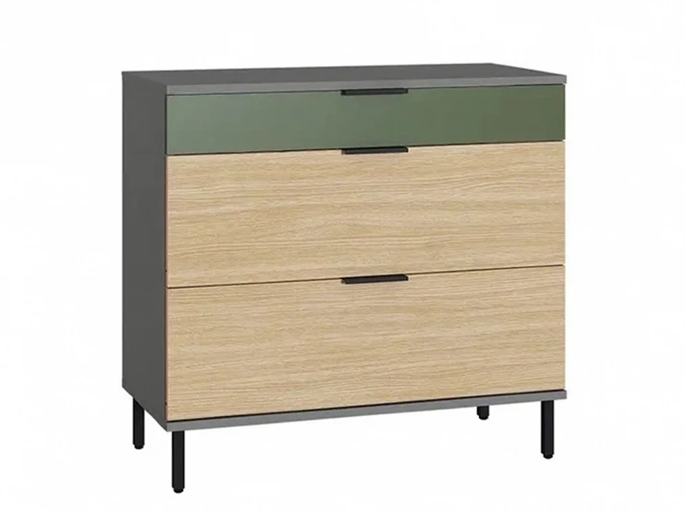 Комод Марвэл 16.234.03, тёмно-серый 