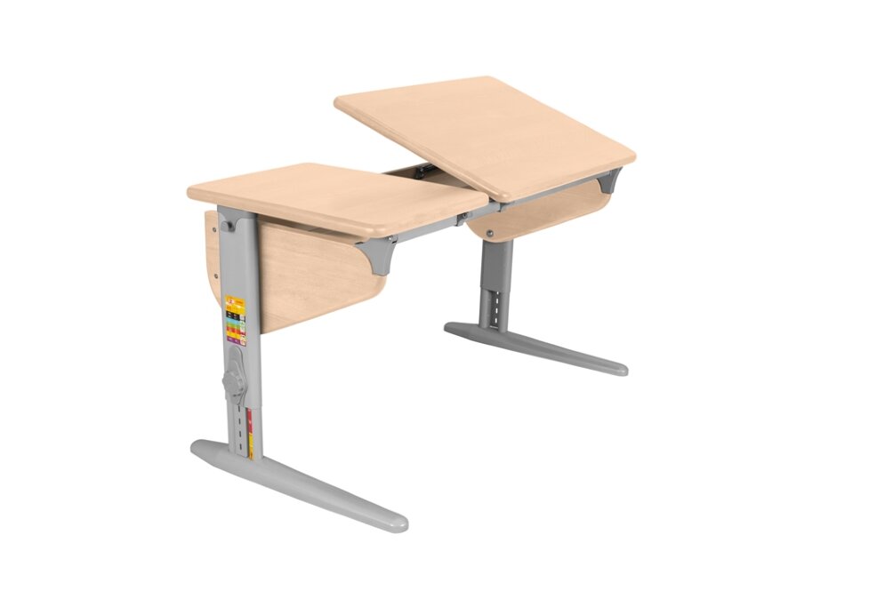 Растущая парта Дэми Parta eco 75-40 (размер столешницы 75 см х 55 см и 42,5см х 55см ) 