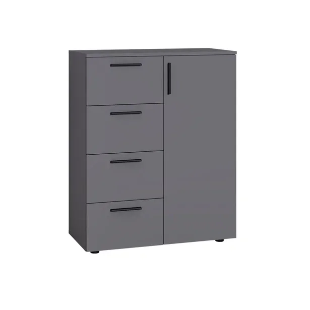 Комод 16.241 Эйр, Серый Графит 