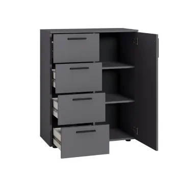 Комод 16.241 Эйр, Серый Графит