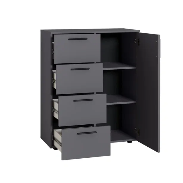 Комод 16.241 Эйр, Серый Графит 