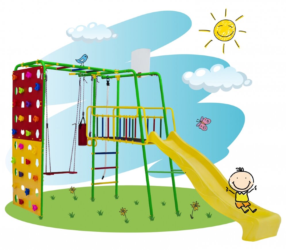 Детский спортивный комплекс Street 3 Smile 