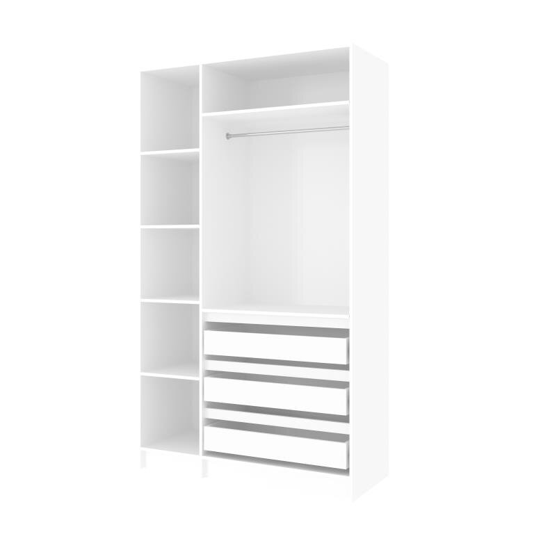 Шкаф 1200 Парус, белый/вотан 