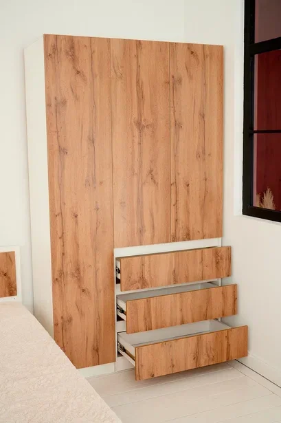 Шкаф 1200 Парус, белый/вотан 