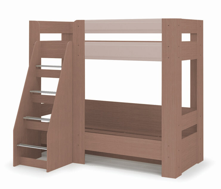 Кровать двухъярусная Симба, кофе с молоком 