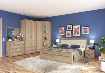 Зеркало Ливорно ЛЗ-20, дуб сонома